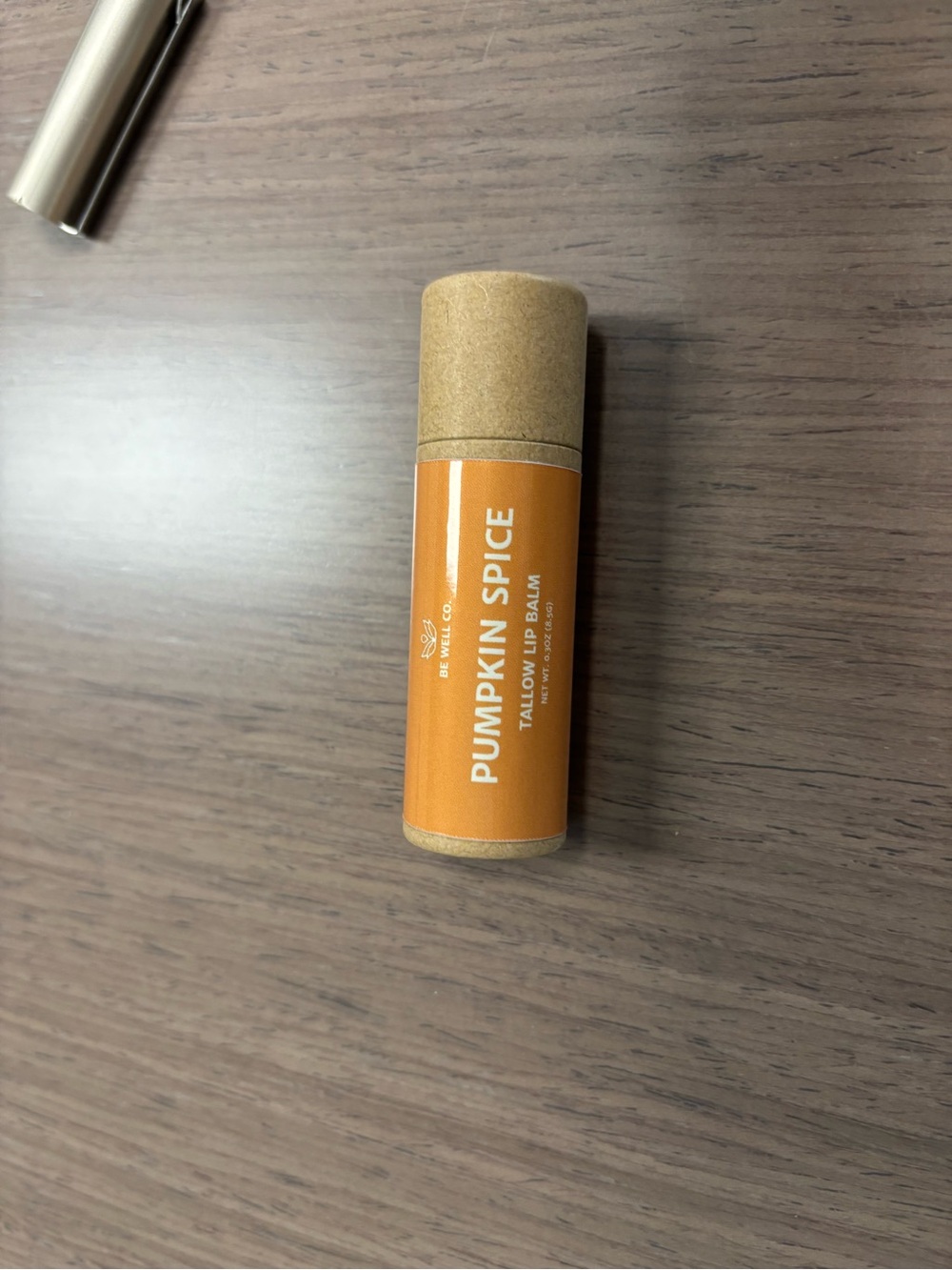 Be Well Pumpkin Spice Tallow Lip Balm - Natural Nourishing Lip Care